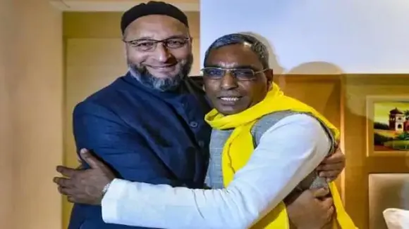 Omprakash Rajbhar and Owaisi
