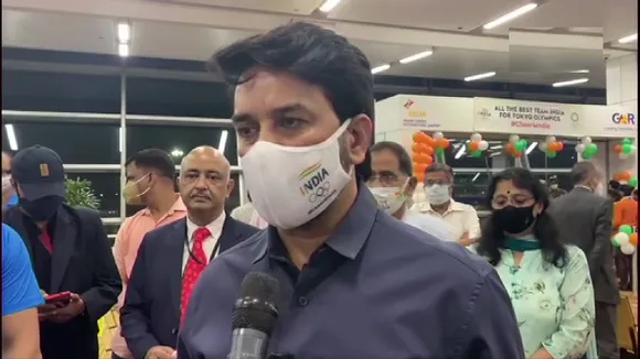 Union Sports Minister Anurag Thakur