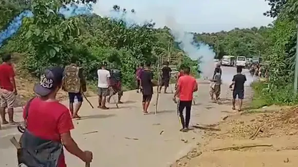 CRPF ON ASAM MIJORAM BORDER
