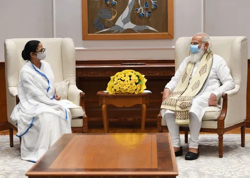Mamta Banerjee meeting with PM Modi