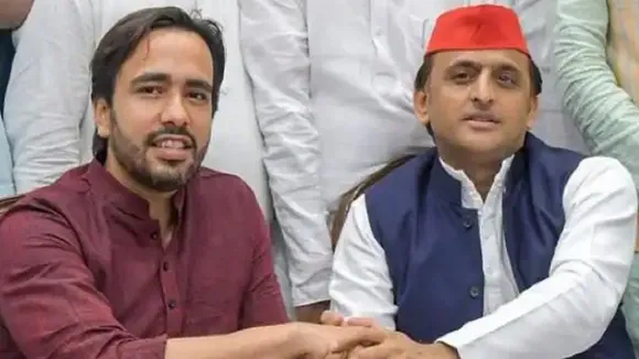 Akhilesh Yadav and Jayant Choudhary