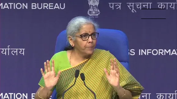 Finance Minister Nirmala Sitharaman
