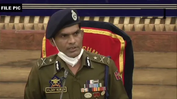 IGP Kashmir Vijay Kumar