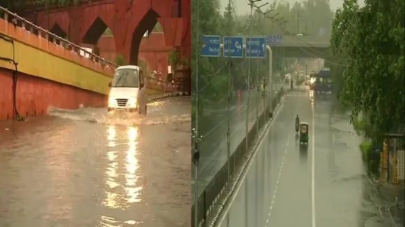 Heavy rain in Delhi NCR