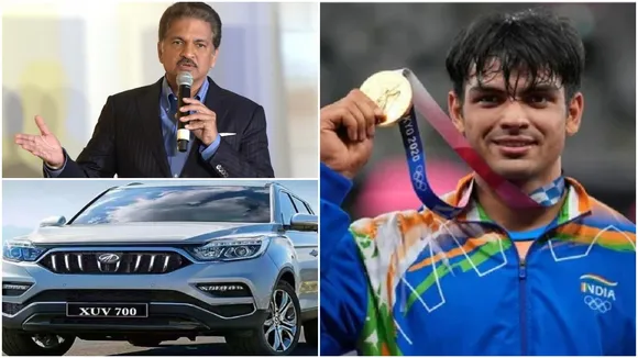 Anand Mahindra-Mahindra XUV700-Neeraj Chopra