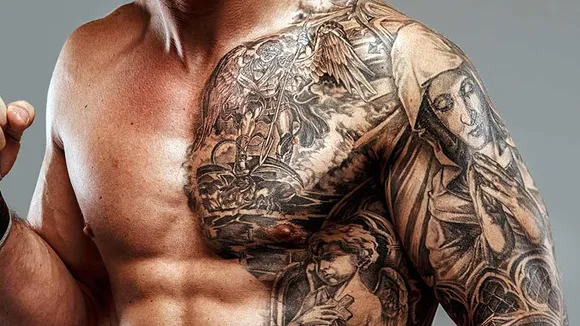 men tattoo