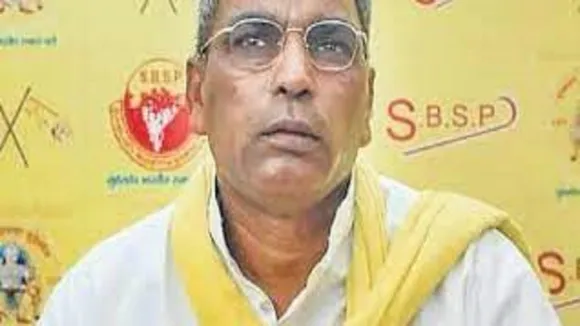 SBSP CHIEF OMPRAKASH RAJBHAR
