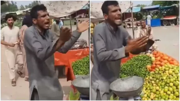 Vegetable seller