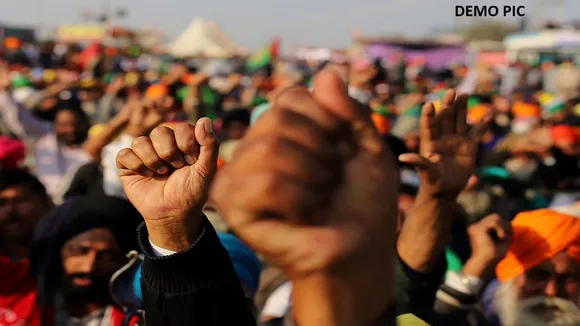 anti-India demonstration