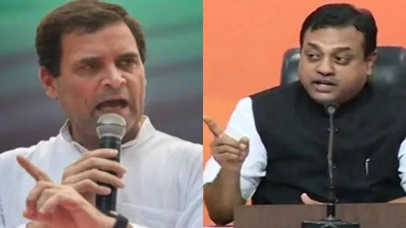 Rahul Gandhi Sambit Patra