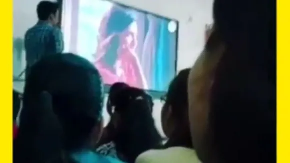Sir was teaching