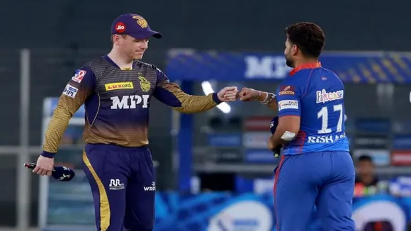 rishabh pant eoin morgan