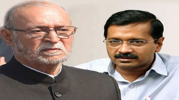 Anil Baijal and Arvind kejriwal