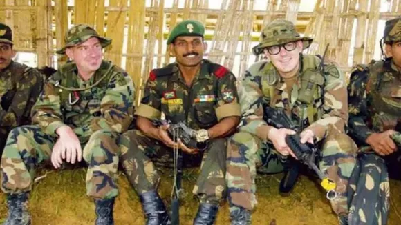 India US millitary