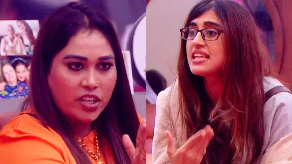 Bigg Boss 15 akasa and afsana fight