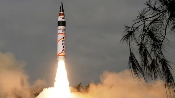 Agni 5 ballistic missile