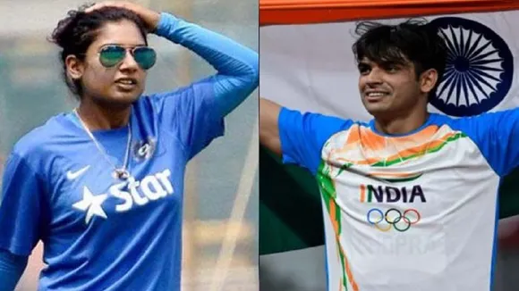 Neeraj Chopra Mithali Raj