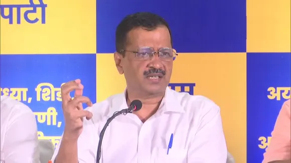 AAP chief Arvind Kejriwal in Goa