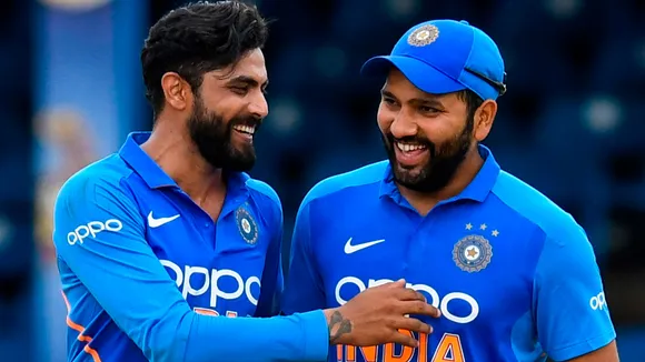 Ravindra Jadeja Rohit Sharma