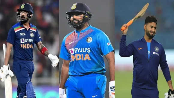 Rohit Sharma KL Rahul and Rishabh Pant 67657567