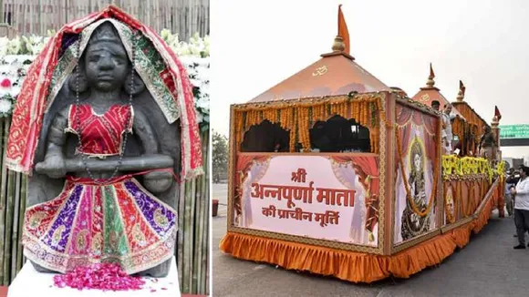 Annapurna idol installed in varanasi
