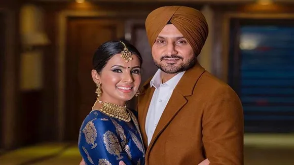 Geeta Basra And Harbhajan Singh