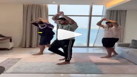 Rohit Sharma Dancing
