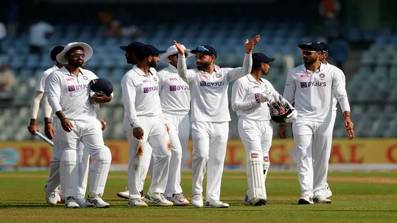 India win Test match in Mumbai