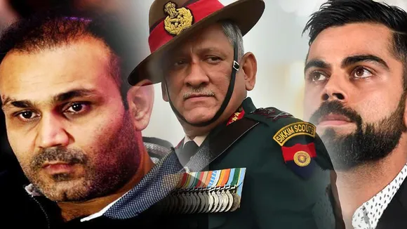 Bipin Rawat Virat Kohli