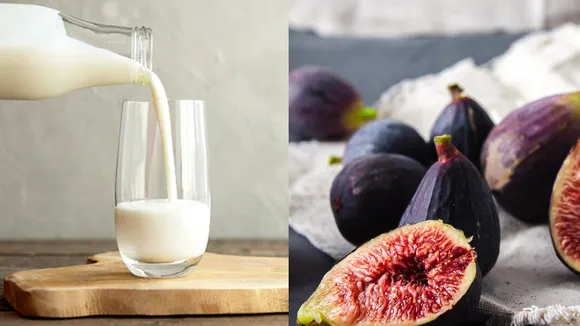 Fig or anjeer milk