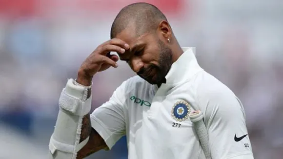 danger for shikhar dhawan