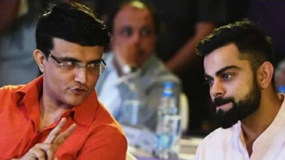 Saurav Ganguly Virat Kohli