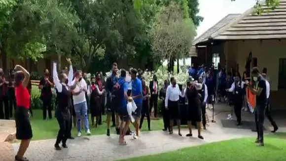 indian players dance goes viral ind vs sa