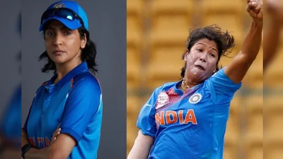 Anushka Sharma and Jhulan Goswami