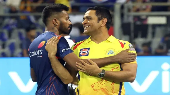 MS Dhoni Hardik Pandya