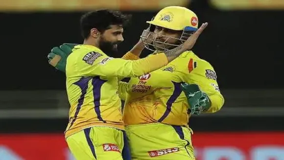 MS Dhoni Ravindra Jadeja
