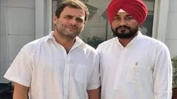rahul gandhi and channi