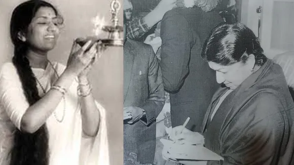 lata ji collage