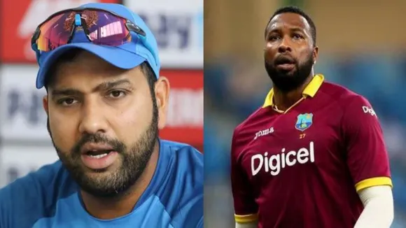 Rohit Sharma Kieron Pollard 123