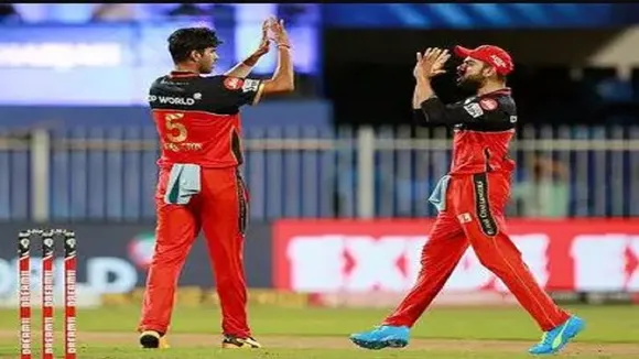 Washington Sundar Virat Kohli