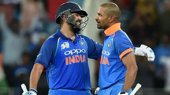 Rohit Sharma and Shikhar Dhawan