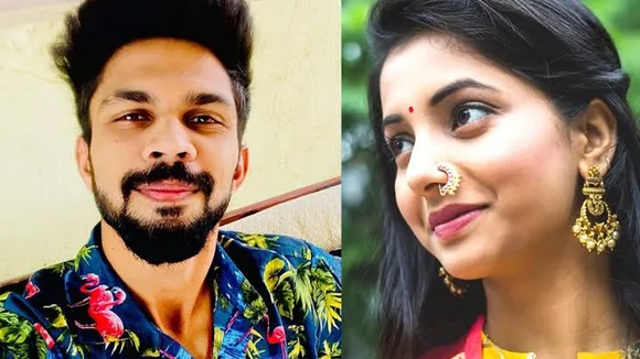 Ruturaj Gaikwad with his girlfriend