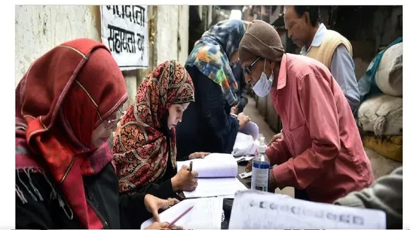 Voting in Kanpur