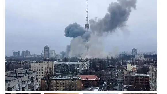 Blast in kiev