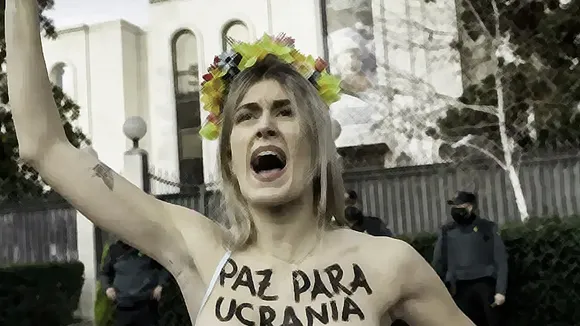 Topless Female Protesters