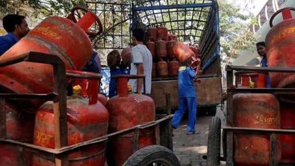 LPG gas cylinders