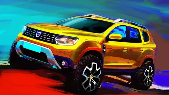 yellow car