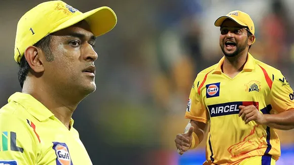 Dhoni and Raina