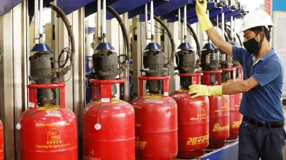 LPG gas cylinder