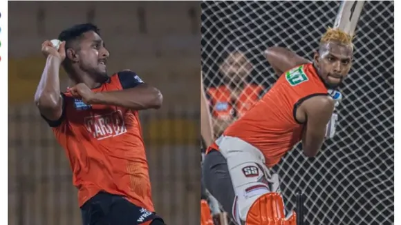 umran malik and Nicholas Pooran